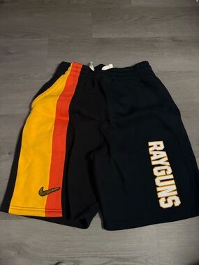 Nike Black Hoodie with White Swoosh Label